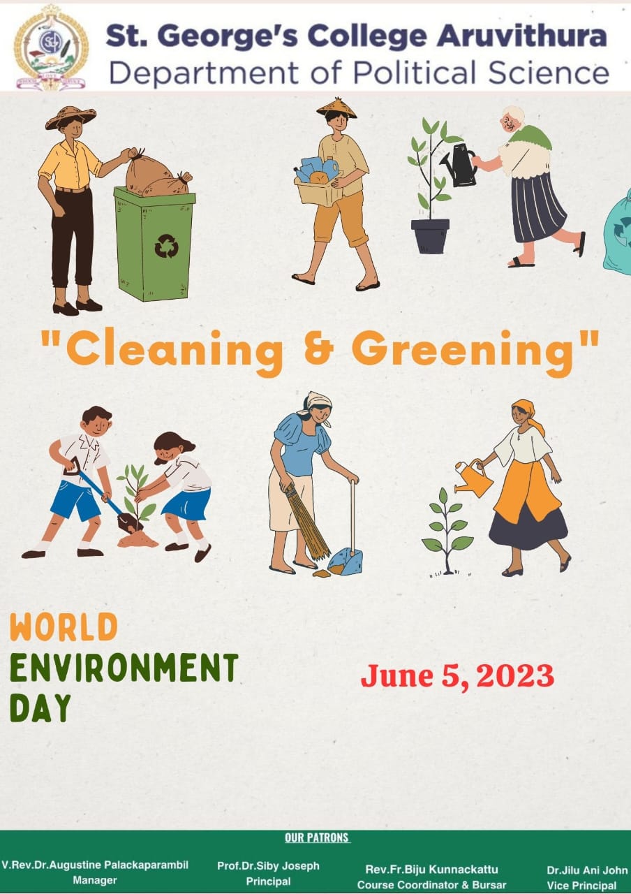 Cleaning and Greening: Dept of Political Science
